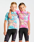 HOLOKOLO Cycling short sleeve jersey - SAFARI - turquoise/multicolour