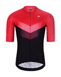 HOLOKOLO Cycling short sleeve jersey - ARROW II - red/black