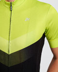HOLOKOLO Cycling short sleeve jersey - ARROW II - light green/black
