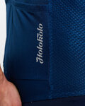 HOLOKOLO Cycling short sleeve jersey - ARROW II - blue
