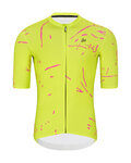 HOLOKOLO Cycling short sleeve jersey - PASSION - yellow