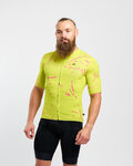 HOLOKOLO Cycling short sleeve jersey - PASSION - yellow
