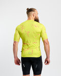 HOLOKOLO Cycling short sleeve jersey - PASSION - yellow