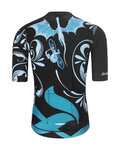 HOLOKOLO Cycling short sleeve jersey - DRAGON - blue/black
