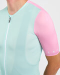 HOLOKOLO Cycling short sleeve jersey - PERFORMANCE - light green/multicolour
