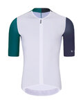 HOLOKOLO Cycling short sleeve jersey - PERFORMANCE - white/multicolour