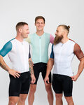 HOLOKOLO Cycling short sleeve jersey - PERFORMANCE - white/multicolour