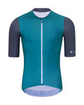 HOLOKOLO Cycling short sleeve jersey - PERFORMANCE - green/purple