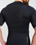 HOLOKOLO Cycling short sleeve jersey - EYELET - black