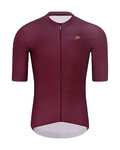 HOLOKOLO Cycling short sleeve jersey - EYELET - bordeaux