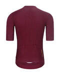 HOLOKOLO Cycling short sleeve jersey - EYELET - bordeaux