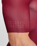 HOLOKOLO Cycling short sleeve jersey - EYELET - bordeaux