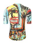 HOLOKOLO Cycling short sleeve jersey - WILDLY II - light blue/multicolour