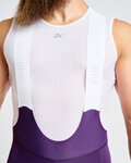 HOLOKOLO Cycling bib shorts - NOVEL PRO - purple
