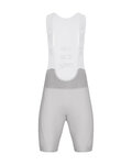 HOLOKOLO Cycling bib shorts - NOVEL PRO - grey