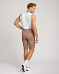 HOLOKOLO Cycling bib shorts - NOVEL PRO - brown