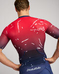 HOLOKOLO Cycling skinsuit - TEMPO - red/blue