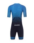 HOLOKOLO Cycling skinsuit - TEMPO - blue/black