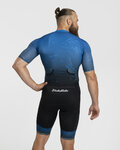 HOLOKOLO Cycling skinsuit - TEMPO - blue/black