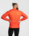 HOLOKOLO Cycling winter long sleeve jersey - PERFORMANCE WINTER - orange
