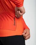 HOLOKOLO Cycling winter long sleeve jersey - PERFORMANCE WINTER - orange