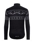HOLOKOLO Cycling winter long sleeve jersey - FROSTTRAIL WINTER - black