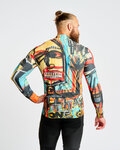 HOLOKOLO Cycling winter long sleeve jersey - WILDLY II WINTER - multicolour