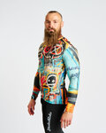 HOLOKOLO Cycling winter long sleeve jersey - WILDLY II WINTER - multicolour