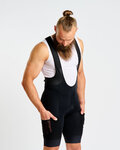 HOLOKOLO Cycling bib shorts - CARGO - black