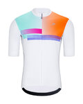 HOLOKOLO Cycling short sleeve jersey - SPECTRO - white