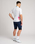 HOLOKOLO Cycling short sleeve jersey - SPECTRO - white
