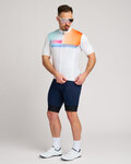 HOLOKOLO Cycling short sleeve jersey - SPECTRO - white