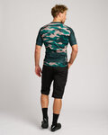 HOLOKOLO Cycling short sleeve jersey - CAMOTRAIL - green
