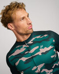 HOLOKOLO Cycling short sleeve jersey - CAMOTRAIL - green