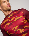HOLOKOLO Cycling short sleeve jersey - CAMOTRAIL - bordeaux