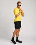 HOLOKOLO Cycling short sleeve jersey - ELEVATE - yellow
