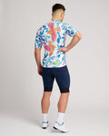 HOLOKOLO Cycling short sleeve jersey - SPARROVER - white/multicolour