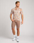 HOLOKOLO Cycling short sleeve jersey - SPARROVER - brown