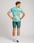 HOLOKOLO Cycling short sleeve jersey - COMIC - light blue