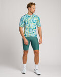 HOLOKOLO Cycling short sleeve jersey - COMIC - light blue
