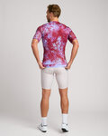 HOLOKOLO Cycling short sleeve jersey - RUSTLE - bordeaux