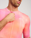 HOLOKOLO Cycling short sleeve jersey - COSMA - orange/pink