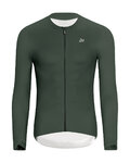 HOLOKOLO Cycling summer long sleeve jersey - ELEVATE - green