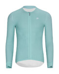 HOLOKOLO Cycling summer long sleeve jersey - ELEVATE - light blue