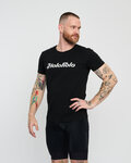 HOLOKOLO Cycling short sleeve t-shirt - CREW - black