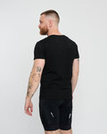 HOLOKOLO Cycling short sleeve t-shirt - CREW - black