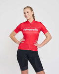 RIVANELLE Cycling short sleeve jersey - GEAR UP - red
