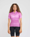 RIVANELLE Cycling short sleeve jersey - LEVEL UP - purple