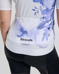 RIVANELLE Cycling short sleeve jersey - FLOWERY LADY - white/purple/blue