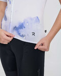 RIVANELLE Cycling short sleeve jersey - FLOWERY LADY - white/purple/blue
